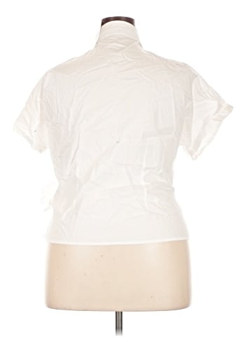 Ann Taylor Short Sleeve Blouse (view 2)
