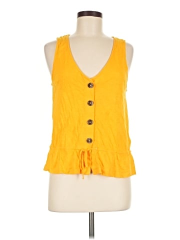 Sanctuary Sleeveless Button-Down Shirt (view 1)