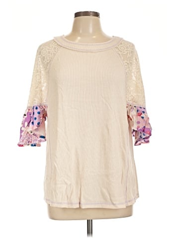 Easel 3/4 Sleeve Top (view 1)