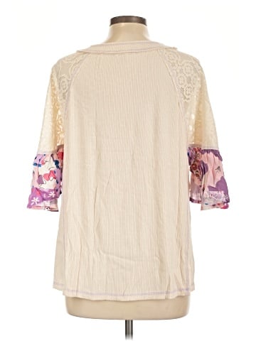 Easel 3/4 Sleeve Top (view 2)