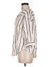 Torrid Stripes Ivory 3/4 Sleeve Blouse Size Med Plus (00) - photo 5