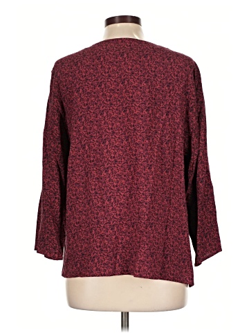Bobeau 3/4 Sleeve Blouse (view 2)