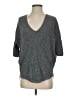Express 100% Cotton Gray Pullover Sweater Size XS - photo 1