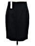 J.Crew 100% Wool Solid Black Wool Skirt Size 2 (petite) - photo 2