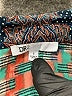 DR2 100% Polyester Paisley Teal Long Sleeve Blouse Size S - photo 7