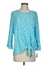 Ruby Rd. Teal Pullover Sweater Size S - photo 1