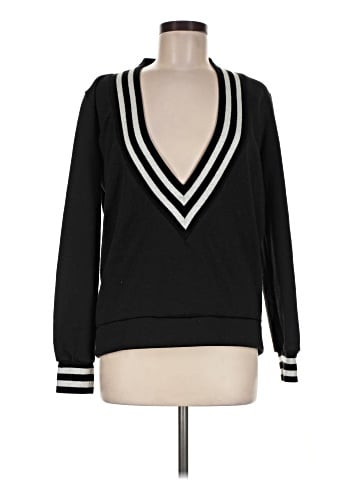 Aqua Pullover Sweater (view 1)