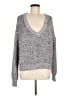Splendid 100% Cotton Tweed Gray Pullover Sweater Size M - photo 1