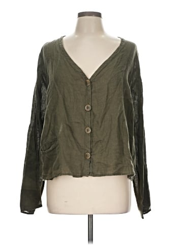 Flax Long Sleeve Blouse (view 1)