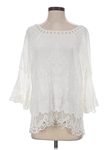 Spiaggia Dolce 3/4 Sleeve Blouse (view 1)