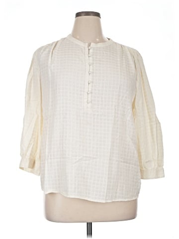 St. John's Bay 3/4 Sleeve Blouse (view 1)