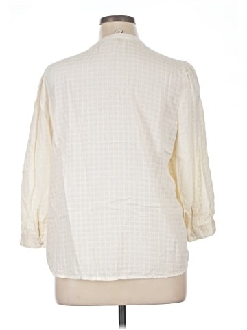 St. John's Bay 3/4 Sleeve Blouse (view 2)