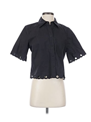Closed Short Sleeve Blouse (view 1)