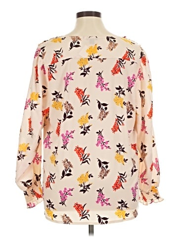 Ann Taylor Long Sleeve Blouse (view 2)