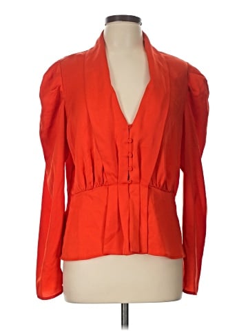 BCBGMAXAZRIA Long Sleeve Blouse (view 1)