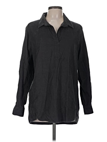 Garnet Hill Long Sleeve Blouse (view 1)