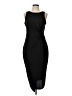 Guess Solid Black Cocktail Dress Size L - photo 1