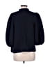 Max Studio Blue 3/4 Sleeve Blouse Size M - photo 2