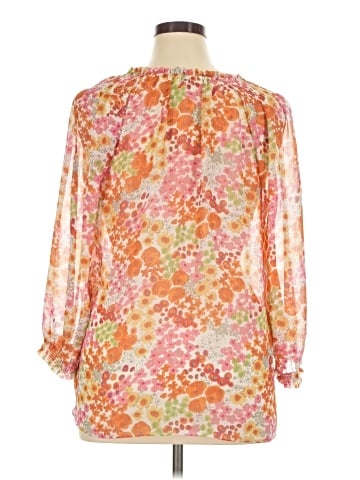 Charter Club 3/4 Sleeve Blouse (view 2)