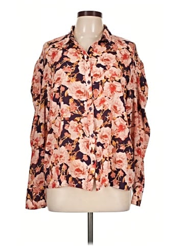 Free Press Long Sleeve Blouse (view 1)