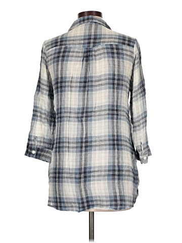 Piko 3/4 Sleeve Button-Down Shirt (view 2)