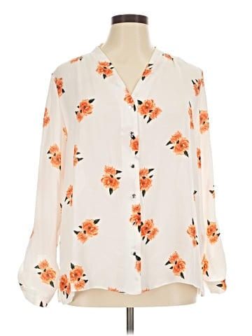 Dorothy Perkins Long Sleeve Blouse (view 1)