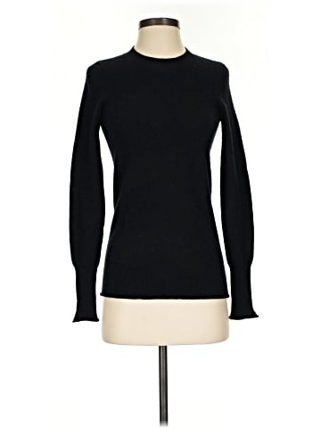 Aqua Cashmere Pullover Sweater (view 1)