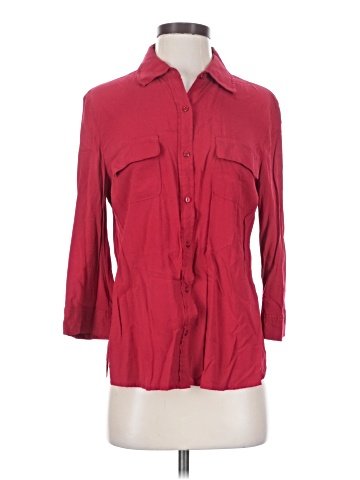 Laura Scott 3/4 Sleeve Button-Down Shirt (view 1)