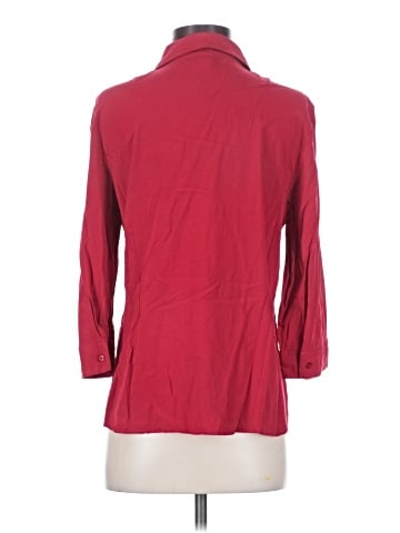 Laura Scott 3/4 Sleeve Button-Down Shirt (view 2)