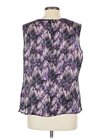 Tahari by ASL Sleeveless Blouse (view 2)