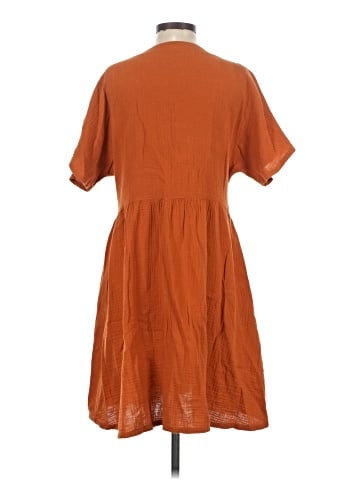 Madewell Lightspun Button-Front Mini Dress (view 2)