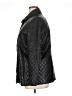 Chico's 100% Polyester Argyle Black Coat Size XL - photo 5
