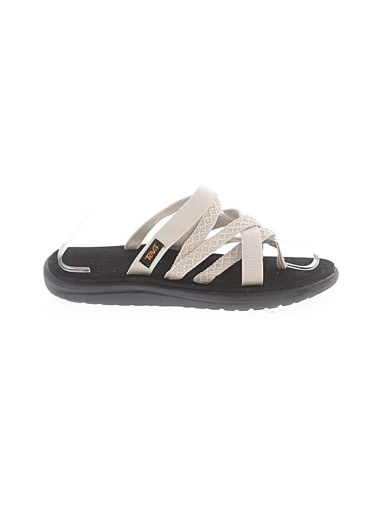 Pre-owned Teva Sandals In Tan
