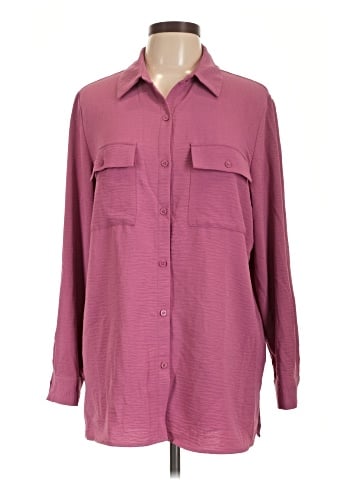 Hilary Radley Long Sleeve Blouse (view 1)