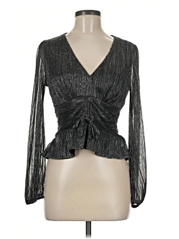 Sofia Jeans by Sofia Vergara Long Sleeve Blouse (view 1)