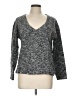 Zara W&B Collection Tweed Gray Pullover Sweater Size L - photo 1
