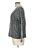 Zara W&B Collection Tweed Gray Pullover Sweater Size L - photo 5