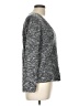 Zara W&B Collection Tweed Gray Pullover Sweater Size L - photo 4