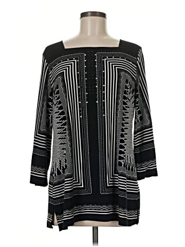 JM Collection 3/4 Sleeve Blouse (view 1)