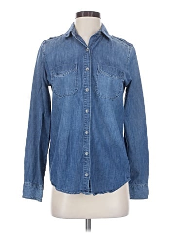Express Long Sleeve Button-Down Shirt (view 1)