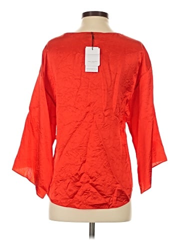 Equipment 3/4 Sleeve Blouse (view 2)