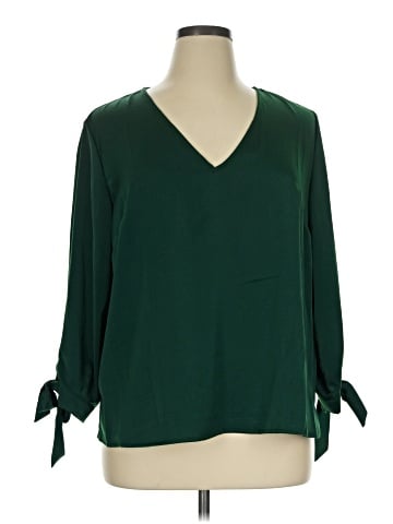 CeCe Long Sleeve Blouse (view 1)