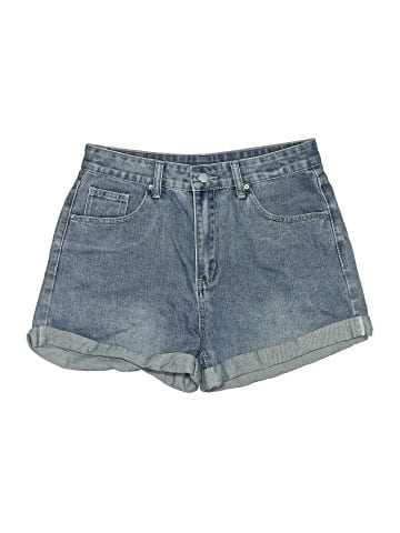 Romwe Denim Shorts (view 1)