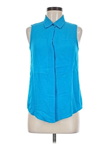 Theory Sleeveless Button-Down Shirt (view 1)