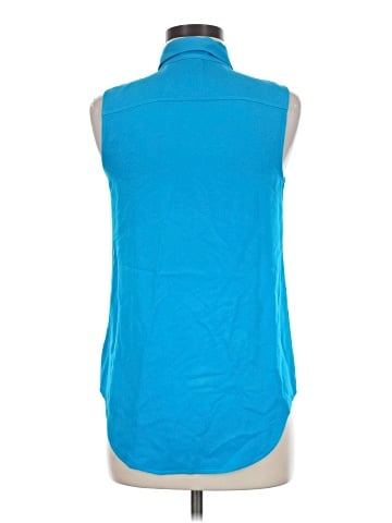 Theory Sleeveless Button-Down Shirt (view 2)