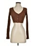 Alo Brown Cardigan Size XXS (estimated) - photo 1
