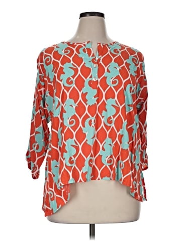 Escapada 3/4 Sleeve Blouse (view 1)