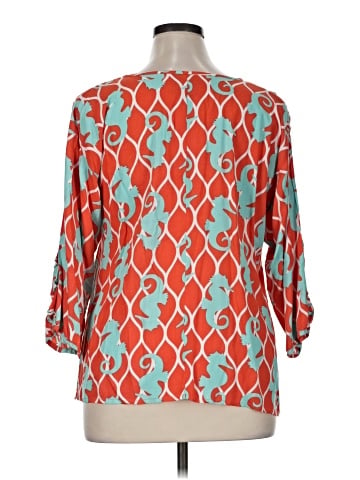 Escapada 3/4 Sleeve Blouse (view 2)