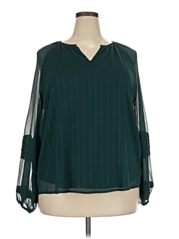 Simply Vera Vera Wang Long Sleeve Blouse (view 1)