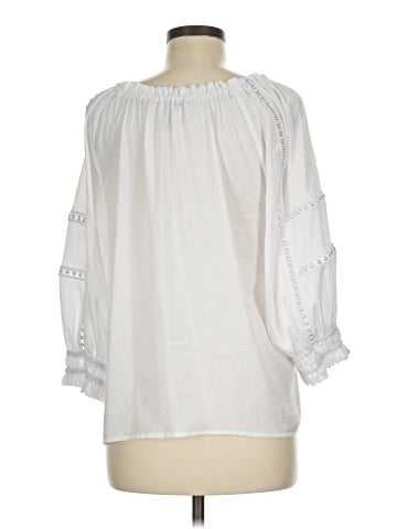 DKNY Jeans 3/4 Sleeve Blouse (view 2)